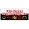 Signmission WE CHECK ENGINE LIGHTS BANNER SIGN repair automotive mechanic sensor B-96 We Check Engine Lights - alternate 1